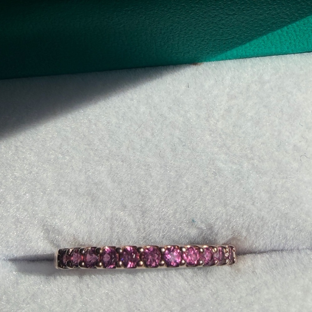 14kt Stawberry gold Levian Pink Sapphire Ring